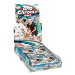 Tennis chrome 2025 Topps - Hobby Box