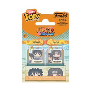 Bitty Pop! 2 Packs - Naruto Shippuden - Sasuke Uchiha & Itachi Uchiha