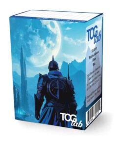 Standard Sleeves - Matte Ultra Clear Blue - 100 Sleeves - TcgLab