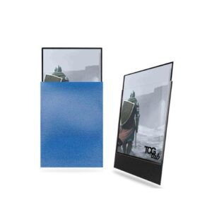 Standard Sleeves - Matte Ultra Clear Blue - 100 Sleeves - TcgLab