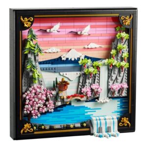 LEGO Art - Paesaggio giapponese con ciliegi fioriti