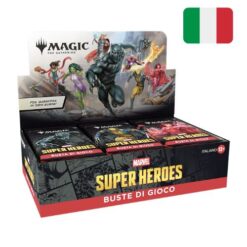 Marvel Super Heroes Box Buste di Gioco ITA Magic the Gathering (30 Bustine)