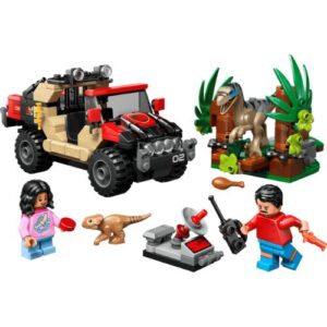 LEGO Jurassic World - Fuga dal Raptor sul fuoristrada