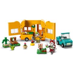 Lego Animal Crossing - La roulotte e il negozio di giardinaggio di Florindo