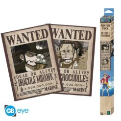 One Piece - Wanted Mihawk & Crocodile - Chibi Posters (52x35) - GBYDCO690