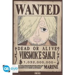One Piece - Poster "Wanted Eustass "Sanji Wano" (52x38) GBYDCO620