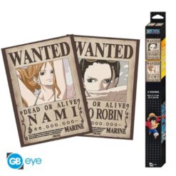 One Piece - Wanted Nami & Robin - Chibi Posters (52x38) - GBYDCO568