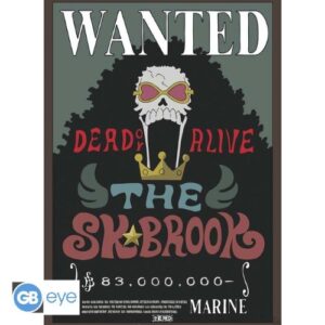 One Piece - Wanted Chopper & Brook - Chibi Posters (52x35) - GBYDCO341