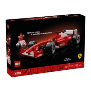 Lego Icons - Ferrari F2004 e Michael Schumacher