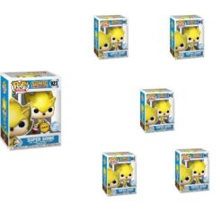 Funko POP! Games: Sonic The Hedgehog - Super Sonic 923 Limited Edition Chase Exclusive 5 + 1