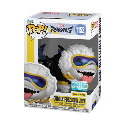 Funko POP! Marvel Rivals: Cuddly Fuzzlefin Jeff 1152