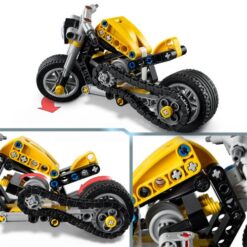 LEGO Technic - Moto gialla