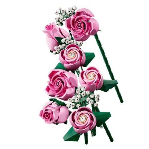 LEGO Botanicals - Bouquet di rose rosa 10374