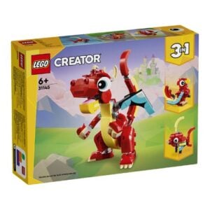 LEGO Creator 3 in 1 - Drago rosso