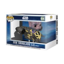 Funko POP! Rides Deluxe: Star Wars - Zeb Orrelios in the Razor Crest 838