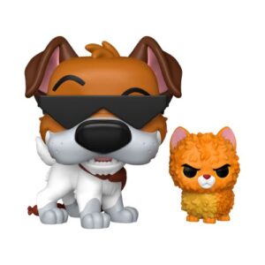 Funko POP! Disney: Oliver & Company - Dodger with Oliver 1705 Chase Exclusive