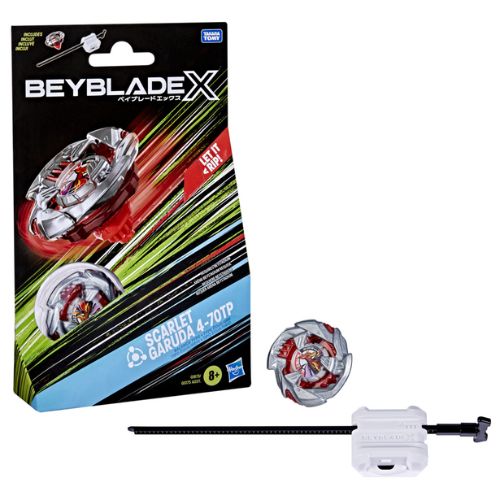 Beyblade X WAVE 4 - Scarlet Garuda Starter Pack Top and Launcher 70TP BX