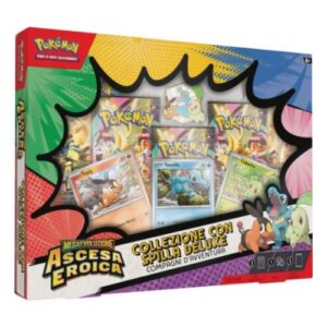 Pokémon Collezione con spilla Deluxe Compagni d'avventura - ITA