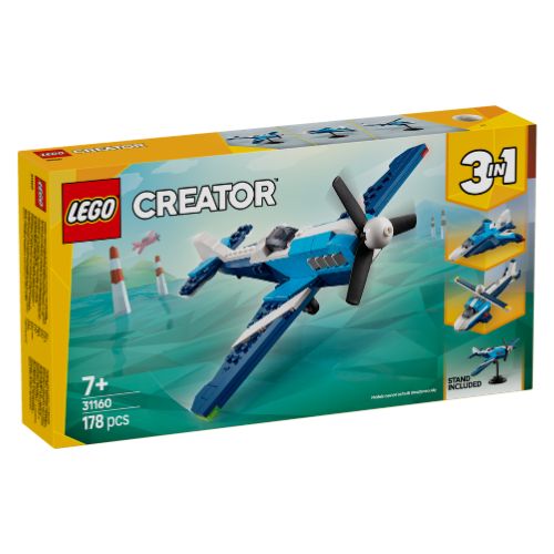 LEGO Creator 3-in-1: Velivolo: aereo da competizione 31160
