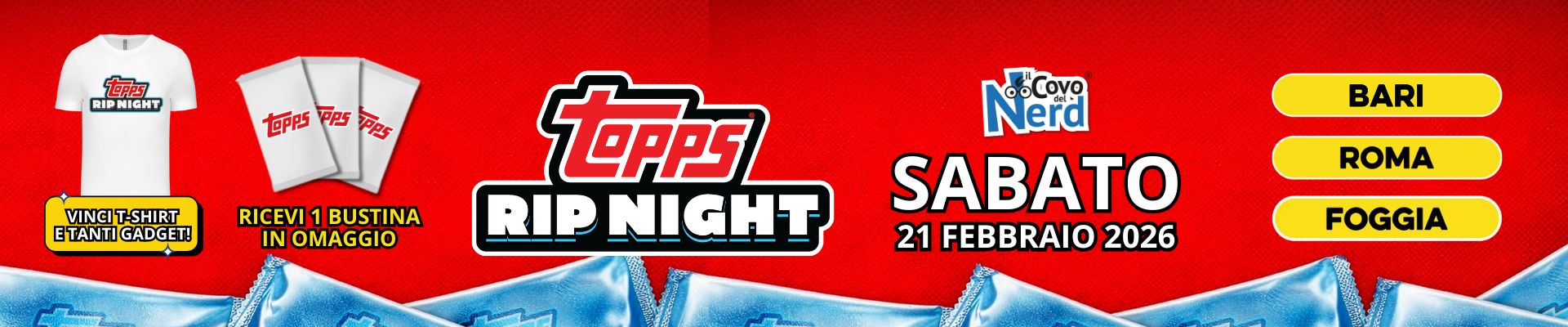 Topps Rip Night 2026 — Il Covo del Nerd