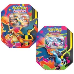 Pokémon Tin Mega Charizard Y e X -Ex Megaevoluzione - ITA