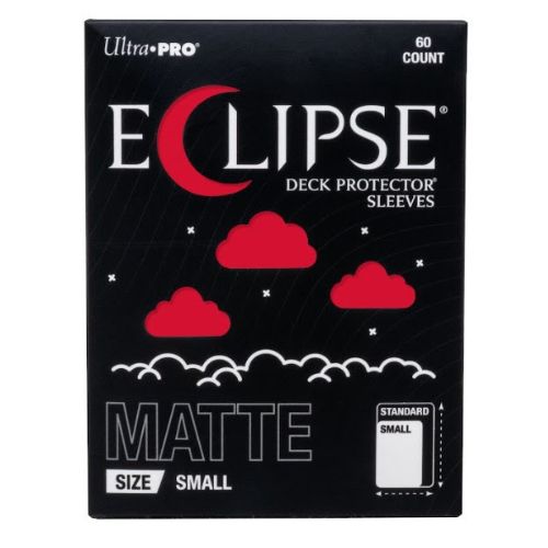 60 Eclipse Deck Protector Sleeves - Small - Matte - Apple Red - Ultra Pro