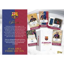 Barcelona Forever 2025/26 - Topps®(1 Bustina da 3 carte)