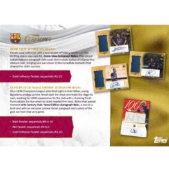 Barcelona Forever 2025/26 - Topps®(1 Bustina da 3 carte)