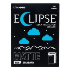 105 Eclipse Deck Protector Sleeves Standard - Matte - Sky Blue - Ultra Pro
