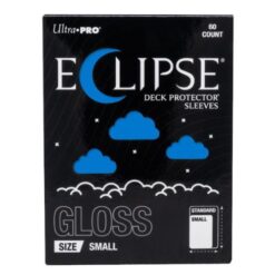 60 Eclipse Deck Protector Sleeves - Small - Gloss - Pacific Blue - Ultra Pro
