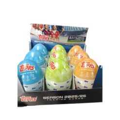 Topps® UCC Club Competitions 2025-26 - Spring Tin (CEE) da 59 carte box da 9 uova