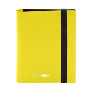 2-Pocket PRO-Binder Binder - Eclipse Lemon Yellow - Ultra Pro