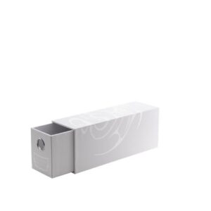 Portacarte verticale con un cassetto - Fortress Card Dravers Bianco - Dragon Shield
