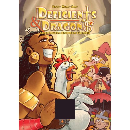 Deficients & Dragons - Treponema e la leggenda di Falloppia - Cover C