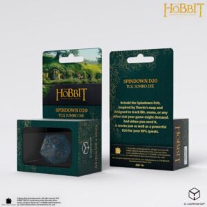 The Hobbit Spindown D20 - Aether TCG Jumbo Die - Q-Workshop