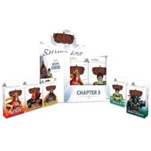 Deck Display (10 Decks) - Flesh &; Blood TCG - Silver Age: Chapter 3 Deck