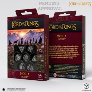 The Hobbit TCG Set Dadi Glow in the Dark - Moria - Q-Workshop