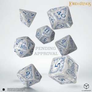 The Hobbit TCG Set Dadi Glow in the Dark - Rivendell - Q-Workshop