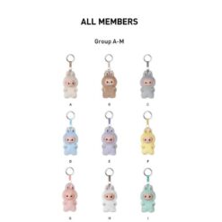 THE MONSTERS Pin for Love Series Labubu (A-M) Figures Box Intero - Pop Mart