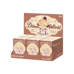 DIMOO Crush on Coffee Series-Soft-faced Plush Keychain Box Intera - Pop Mart