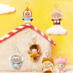POP BEAN Fluffy & Cozy Series Plush Box Intera - Pop Mart