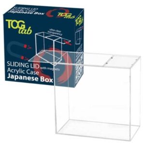 TcgLab Premium Case Protettivo per Pokemon Japanese Box Magnetico in Plexiglass Sliding Lid con Magneti
