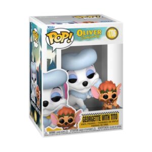 Funko POP! Disney: Oliver & Company - Georgette with Tito 1706