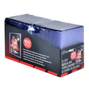 Ultra Pro - Toploader & Penny Sleeves 1 pezzo 3''x 4''