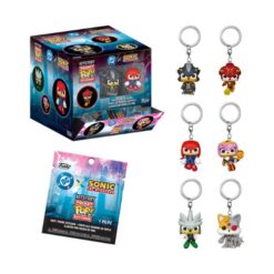 Funko Pop! Mystery Pop Keychain: Justice League & Sonic Box x12
