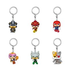 Funko Pop! Mystery Pop Keychain: Justice League & Sonic Single Booster