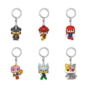 Funko Pop! Mystery Pop Keychain: Justice League & Sonic Single Booster