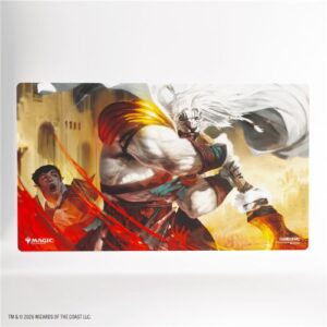 Ajani's Response Secrets of Strixhaven: Magic The Gathering Prime Playmat