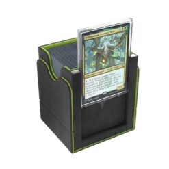 Strixhaven Squire PLUS 100+ XL Black/Green - Gamegenic