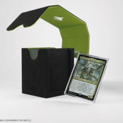 Strixhaven Squire PLUS 100+ XL Black/Green - Gamegenic